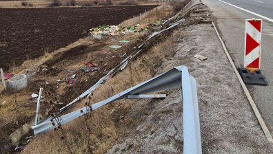 АПИ възстанови пометени мантинели по магистрали и пътища, даде 2 млн. лв. (+СНИМКИ)