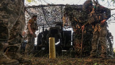 Така изглежда един от фронтовете в Украйна (СНИМКИ)