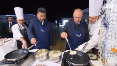 Путин се прояви като завиден готвач: Приготви вкусни блини за Си Дзинпин