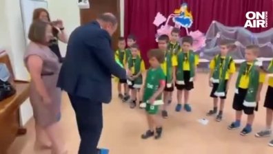 "Лудогорец" сбъдна детската мечта на малчуган от София