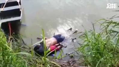 Смразяващи снимка и видео на удавени баща и дете шокираха света