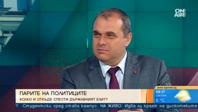 Искрен Веселинов: Някои партии получават субсидии, които не могат да изхарчат