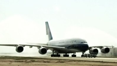 Airbus А380 извърши първи вътрешен полет в Китай