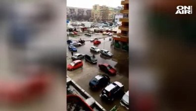 Зрелищна гонка: Полицаи преследват "Опел" в пловдивския "Кючук Париж"