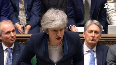 Вот на недоверие срещу Мей след отхвърлянето на Brexit