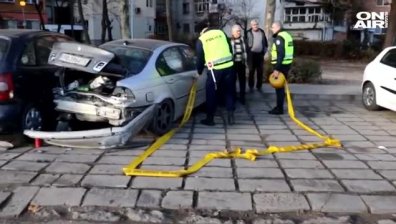 Алкохол, пометени коли и арест след гонка с полицията в Пловдив