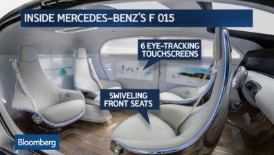 CES-2015 Mercedes с прототип на самоуправляващ се автомобил