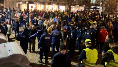 СДВР обяви мерките за протестите тази вечер в центъра на София