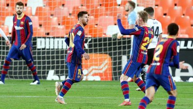"Барселона" обърна "Валенсия" и се прицели в титлата