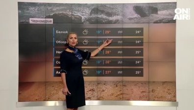 Слънчев край на работната седмица с температури до 32 градуса