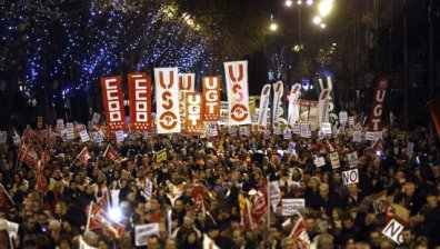 Хиляди испанци протестираха срещу мерките за икономии