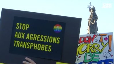Французи протестират срещу хомофобията в Париж