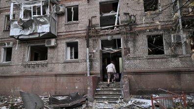 Смърт и разруха след руския въздушен удар по Запорожие (СНИМКИ)