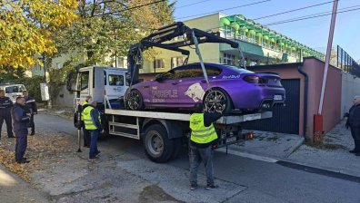 Хванаха дрифтаджия в Сливен след екшън на паркинг пред мол