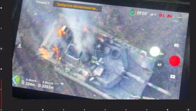 Русия: И "Ейбрамс"-ите горят, първият е унищожен в района на Авдеевка (+ВИДЕО)