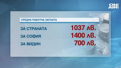 403 хил. българи работят за минимална работна заплата