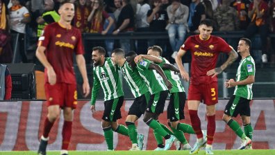 "Бетис" обърна "Рома" насред "Олимпико" и се бетонира на върха