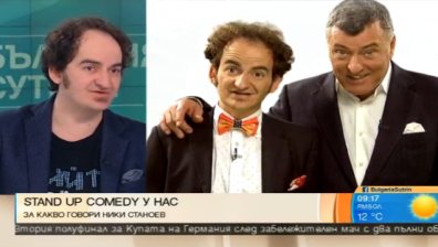 Актьорът Ники Станоев изнесе първия си "Stand-Up"