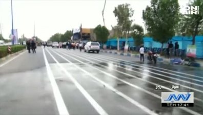 ИДИЛ пусна видео от атаката срещу военен парад в Иран