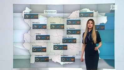 Снегът започва да се топи, максималните температури - до 14 градуса