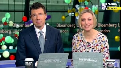 Поздрав от Гай Джонсън и Франсин Лакуа, Bloomberg, Лондон