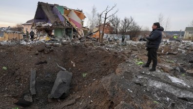 Нови руски удари по Днепър и Запорожие белязаха годишнината от войната в Украйна