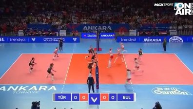 България отстъпи на Турция в Лигата на нациите по волейбол при жените