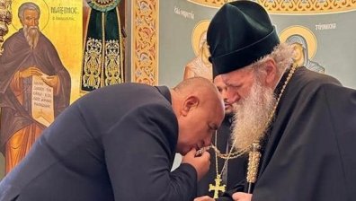 На Благовещение: Борисов получи благословия от Патриарх Неофит