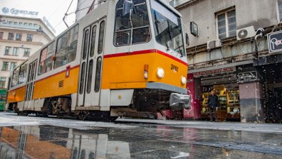 Натоварен трафик в София: Започна ремонт на линията на трамвай 5 в "Княжево"