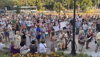 Пети протест във Варна в защита на Благомир Коцев