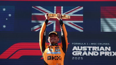 Ландо Норис записа трета победа във Формула 1, Верстапен отпадна на старта