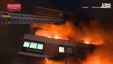 Пожар изпепели жилищна сграда в Париж