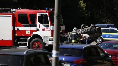 Моторът се е забил в колата при тежката катастрофа в София? (ВИДЕО)