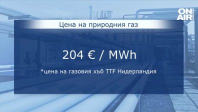 Цените на природния газ и на петрола бележат лек спад