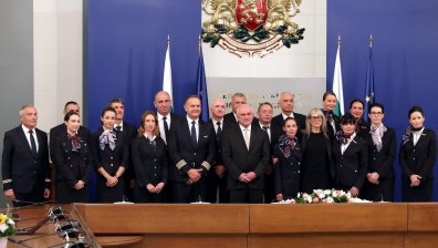 Димитър Главчев награди екипажите, извършили евакуацията на българи от Ливан