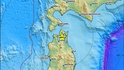 Земетресение от 4,9 по Рихтер разклати о. Хокайдо в Япония