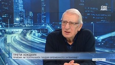 Славчо Пеев за срещата си с AstraZeneca, театъра в пандемия и изборите