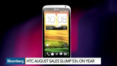 Продажбите на HTC за август със спад от 53%