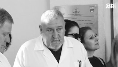 Гоце Делчев изпраща починалия от Ковид-19 д-р Милан Първанов