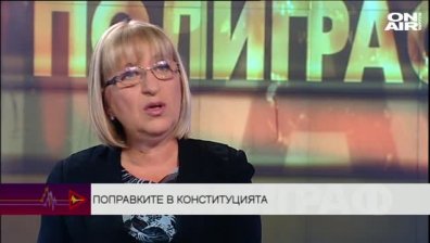 Цецка Цачева в Полиграф със Светла Петрова