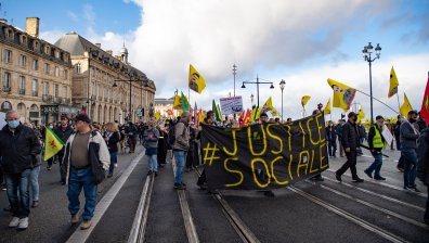 Протест срещу закон за полицейското насилие във Франция, има арестувани