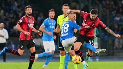 "Милан" поведе с 2:0, но си тръгна само с точка от гостуването си на "Наполи"