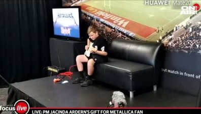 12-годишен сбъдна мечтата си: Любимците му от Metallica с концерт в Нова Зеландия