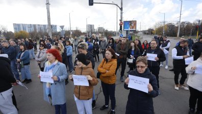 Протест блокира моста "Чавдар" в София: Плащаме без гаранция за паркомясто