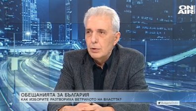 Димитър Недков за изборния резултат: "Появи се трето Его, свръх Егото"