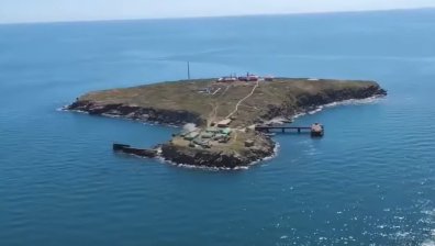 Руската армия се изтегля от Змийския остров