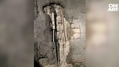 Дупка на пътя и секунда невнимание изхвърлили цистерната срещу джипа в Скравена
