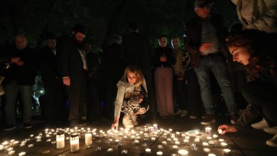 Столичани излязоха на бдение в памет на жертвите в Израел