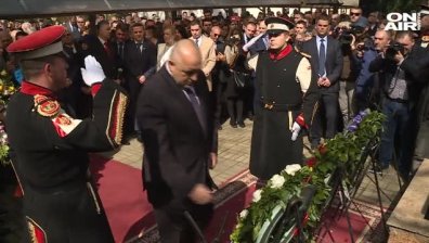 Борисов почете жертвите на Холокоста в Скопие