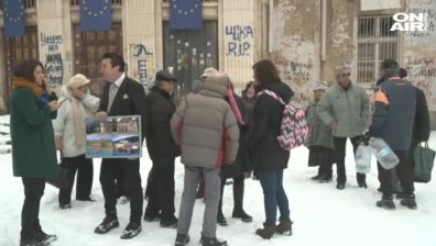 Столичани на протест в защита на минералните извори и бани